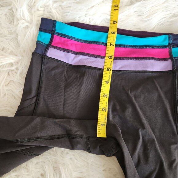Lululemon Speed Tight Interlock Size 4‎ Black Luxtreme Legging Inseam 29" - Picture 8 of 10